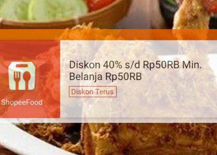 Makan Siang Lebih Kenyang di ShopeeFood, Dapatkan Diskon Belanja Hingga Rp50 Ribu, Klaim Sekarang!