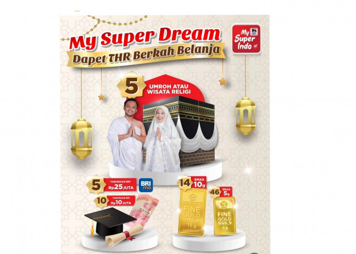 Raih THR Umroh Berkah Belanja Superindo, Makin Sering Belanja Makin Besar Peluangnya