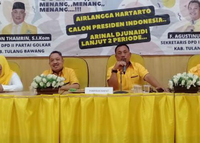 Golkar Tulang Bawang Keluarkan 4 Nama Bakal Calon Bupati dan Wakil Bupati