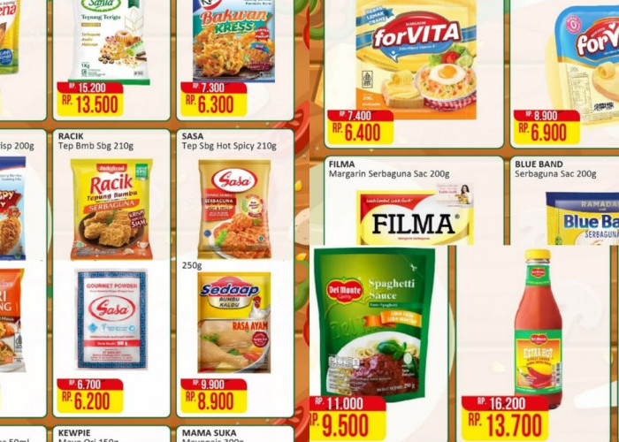Promo Alfamart Hari Ini, Penuhi Kebutuhan Dapur Mulai Tepung Serbaguna Hingga Bumbu Penyedap, Cek Katalognya