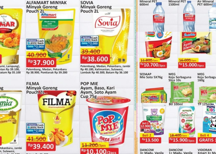 Jangan Lewatkan Promo JSM Alfamart, Ada Minyak Goreng Hingga Susu Anak, Hanya 3 Hari!