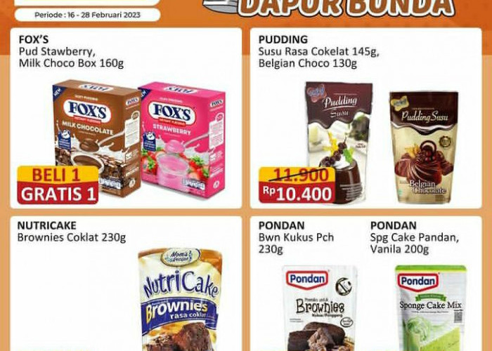 Cek Promo Kebutuhan Dapur dari Alfamart, Periode 16 Hingga 28 Februari 2023 