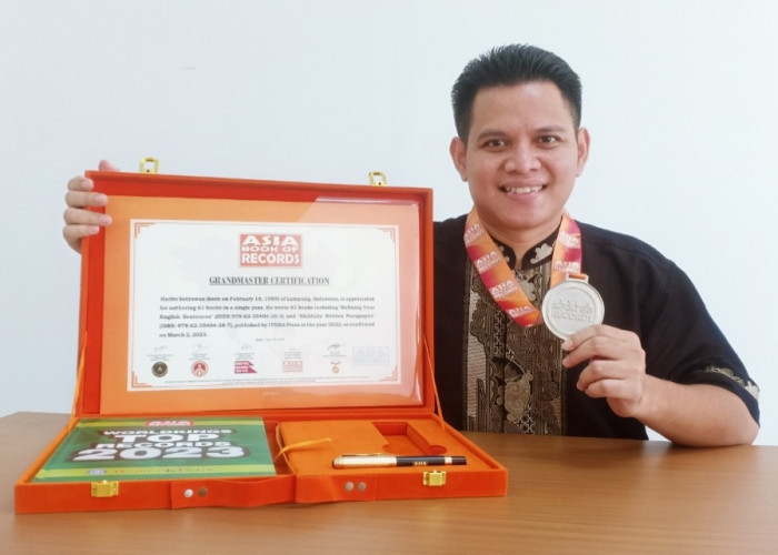 Bangga! Dosen Desain Komunikasi Visual Itera Ini Ukir Prestasi