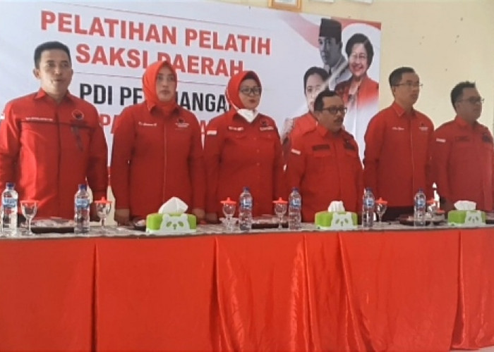 Amankan Suara Partai, PDIP Pesawaran Gelar Pelatihan Pelatih Saksi Daerah 