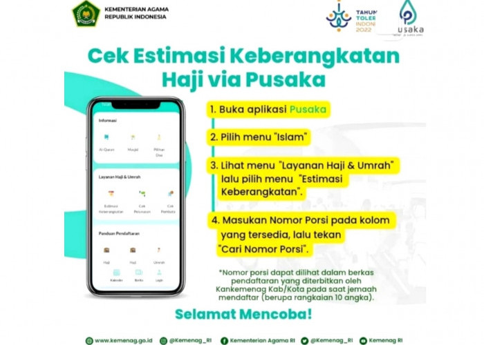 Begini Cara Cek Estimasi Keberangkatan Haji, Bisa lewat HP