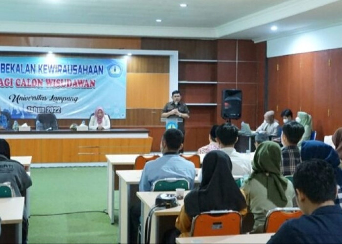 BAK Unila Bekali Calon Wisudawan Dengan Ilmu Kewirausahaan