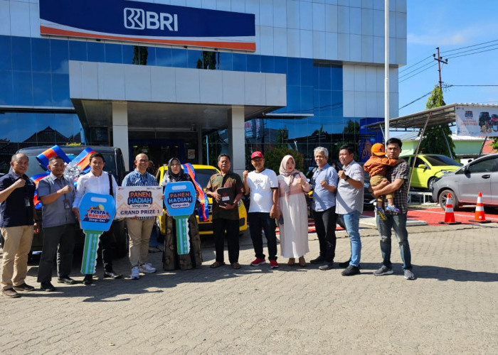 Bank BRI Cabang Pringsewu Serahkan Hadiah Utama Simpedes Periode 1