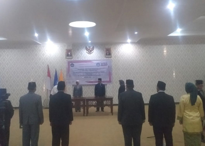 Resmi, Rektor Unila Lantik Empat Wakil Rektor Baru 
