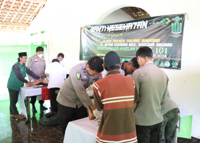 Dengar Tangisan Peserta Lain, Dua Anak Batal di Khitan Polres Tulang Bawang Karena Takut