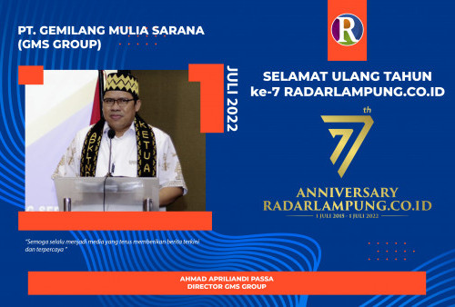 GMS Group Mengucapkan Selamat Ulang Tahun ke-7 Radarlampung.co.id