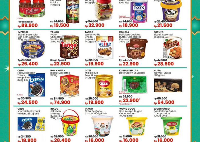 Promo Indomaret Sarapan Pagi Minggu 23 Februari 2025, Ambil Diskon Cookies Coklat Rp 22 Ribu