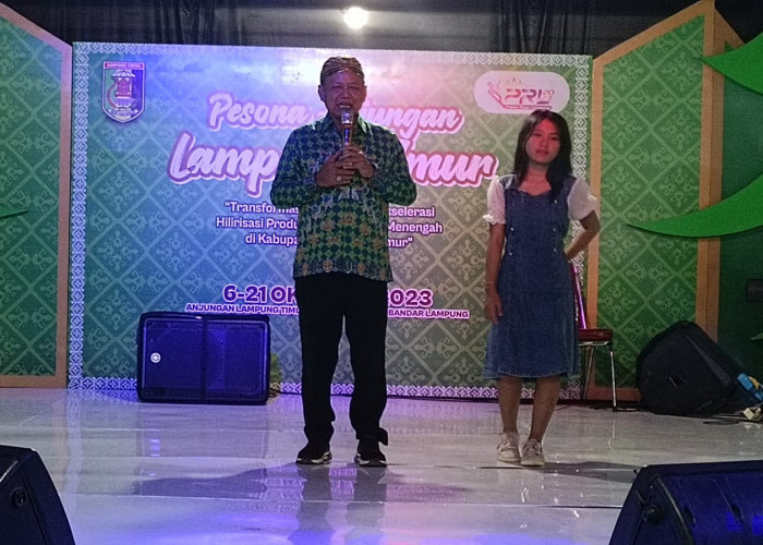 Penutupan PRL 2023, Anjungan Lampung Timur Beri Hadiah Motor dan Sepeda
