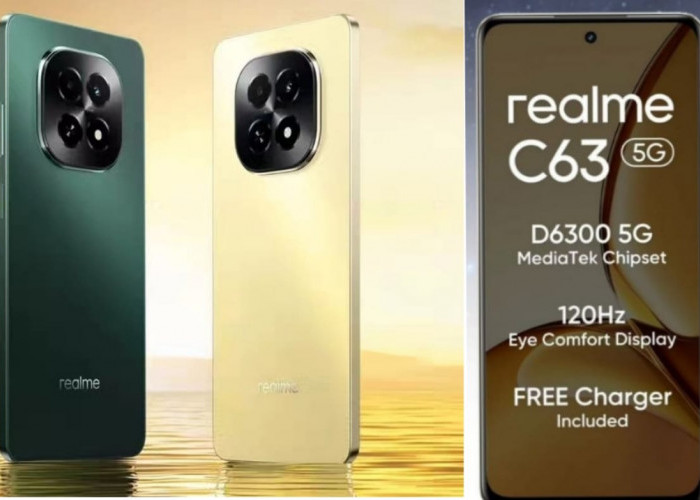 Spesifikasi HP Low Budget Terbaru Dalam Seri Realme C63 5G, Kapan Masuk ke Indonesia?