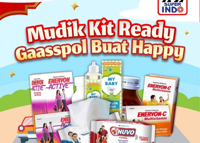 Mudik Kit Ready dengan Promo Superindo, Dari Obat - Obatan Hingga Camilan Enak 