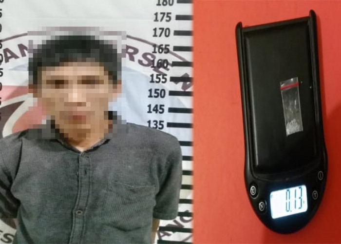 Ketahuan Kantongi Sabu, Warga Tulang Bawang Diciduk Polisi