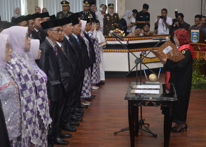 Dua Puluh Lima Anggota DPRD Metro Periode 2024-2029 Resmi Dilantik