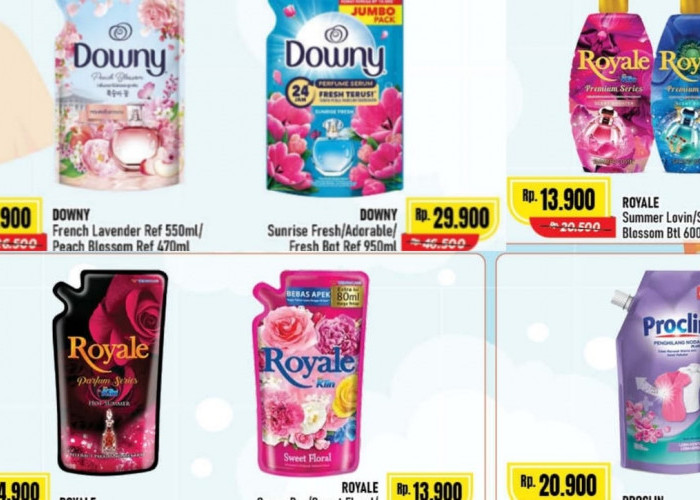 Borong Pewangi Pakaian Dengan Belanja Murah Produk Favorit di Alfamart, Harga Mulai Rp13.900, Cek Katalognya