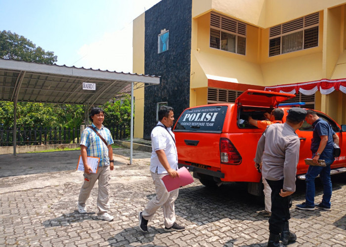 Olah TKP Dugaan Penganiayaan ASN, Tim Inafis Polresta Bandar Lampung Datangi BKD Lampung