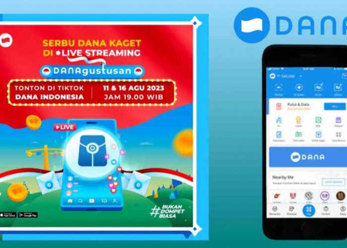 Ada Promo Saldo Dana Gratis Rp 17.845 dan Dapatkan juga Iphone 14 128GB Spesial HUT RI 17 Agustus 2023, GERCEP