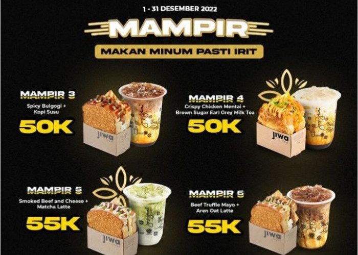 Promo Mampir Janji Jiwa, Harga Mulai dari Rp 40 Ribu