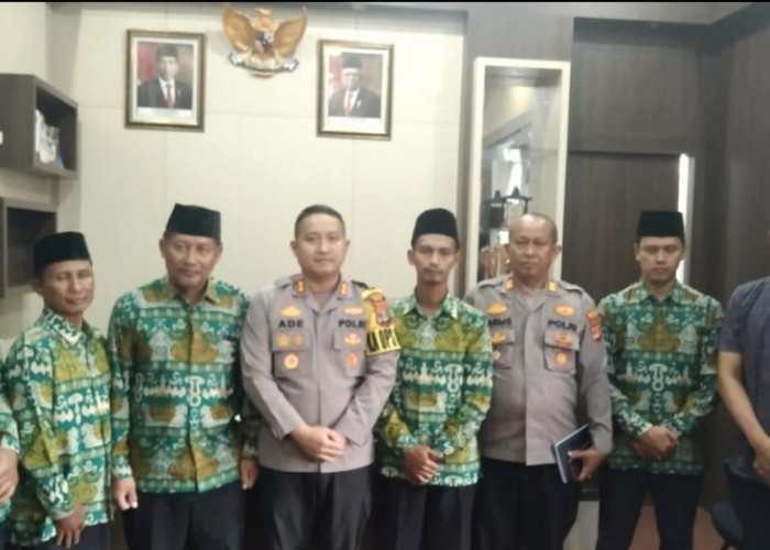 Pererat Jalin Silaturahmi, DPD LDII Kabupaten Mesuji Audiensi dengan Kapolres