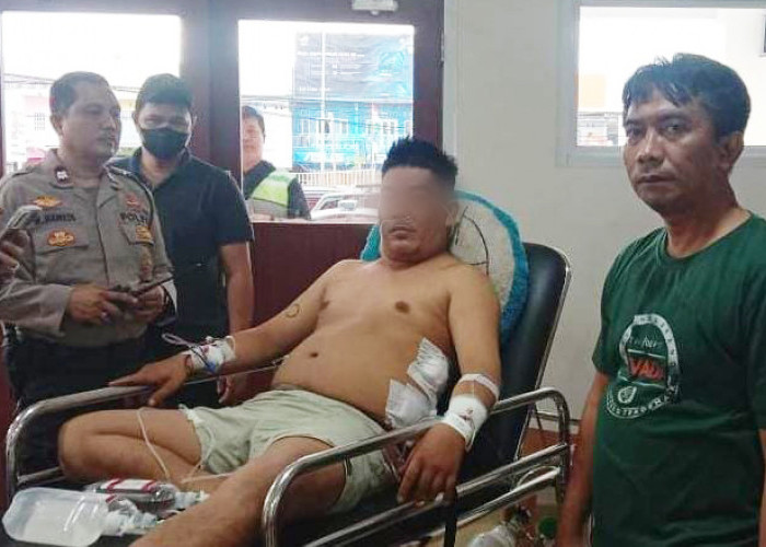 Diduga Cekcok Rebutan Lahan Parkir, Pria di Bandar Lampung Ini Jadi Korban Penikaman