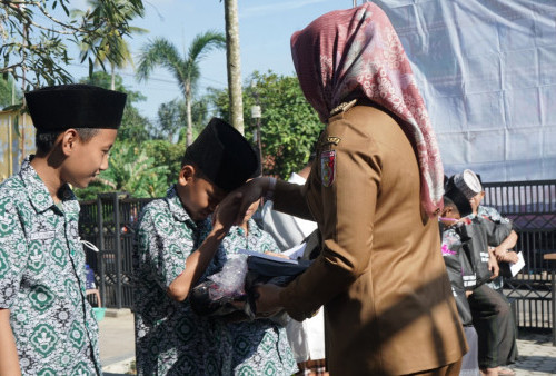 Tepati Janji ke ARB, Bupati Winarti Kunjungi Ponpes Tahfidz Al-Bakrie