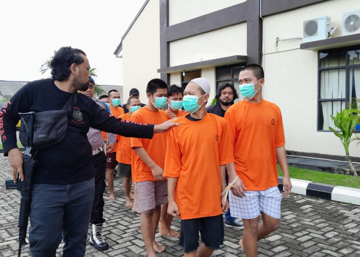 14 Pelaku Kriminal Diamankan Dalam Operasi Pekat Polres Metro
