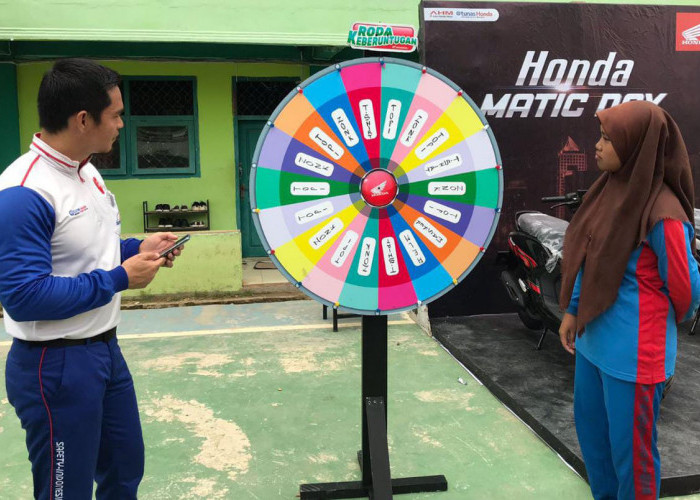 Tim Safety Riding TDM Edukasi Keselamatan Berkendara di SMK Al Iman Tulang Bawang