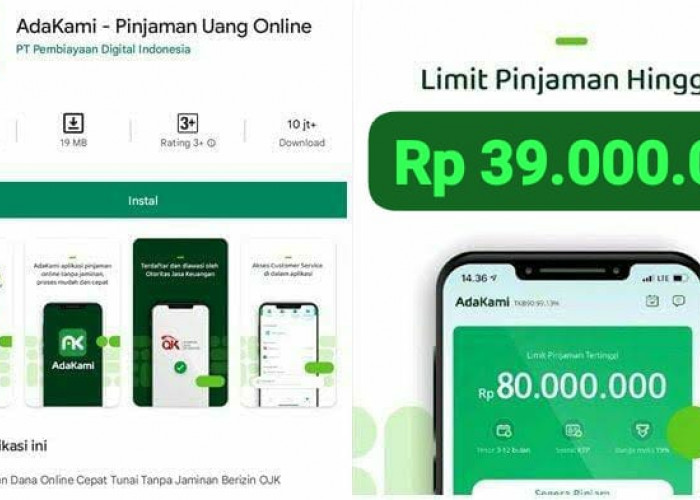 Mantap Betul, Dana Rp 39 Juta Pakai Pinjaman AdaKami Langsung Diproses Hari Ini, Cepat Cairkan