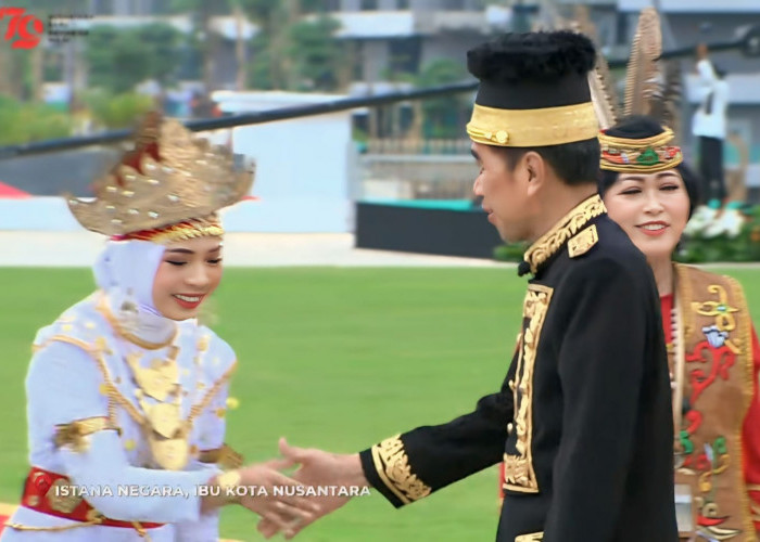 Pj. Gubernur Samsudin Apresiasi Busana Adat Lampung Jadi Salah Satu Terbaik Dalam Peringatan HUT RI Ke-79