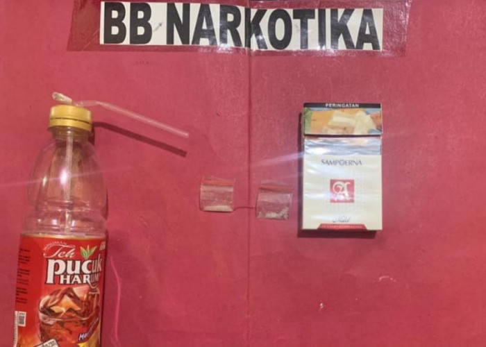 Terlibat Kasus Sabu, Warga Bandarsribowono Diamankan