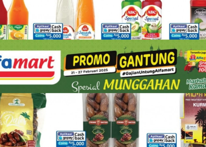 Promo Alfamart Hari Ini, Cek Katalog Produk Sirup dan Kurma