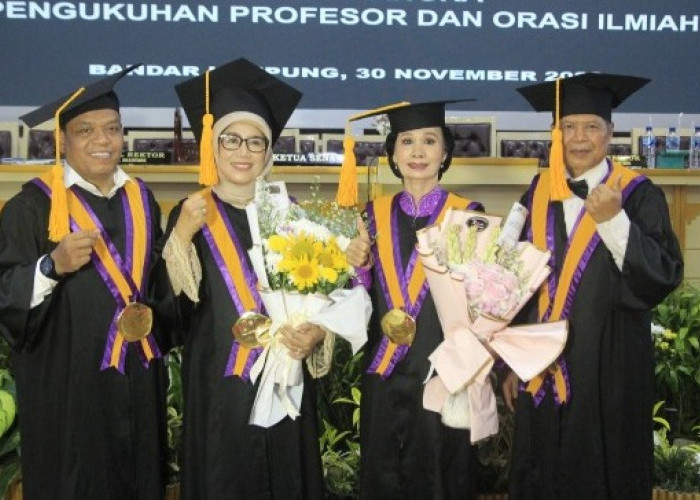 Update Daftar Guru Besar Fakultas Keguruan dan Ilmu Pendidikan Universitas Lampung