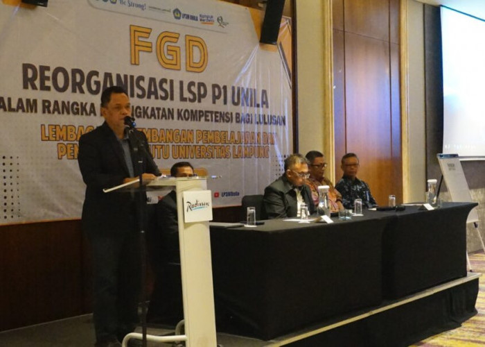 Reorganisasi LSP P1, Unila Gelar FGD