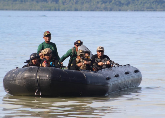 Puslatpurmar-8 Teluk Ratai Gelar Pelatihan Bela Negara Diikuti 250 Airsofter