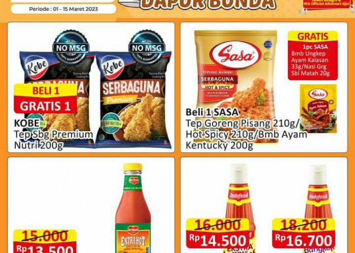Cek Promo Belanja Hemat Kebutuhan Dapur di Alfamart, Promo Sampai 15 Maret 2023