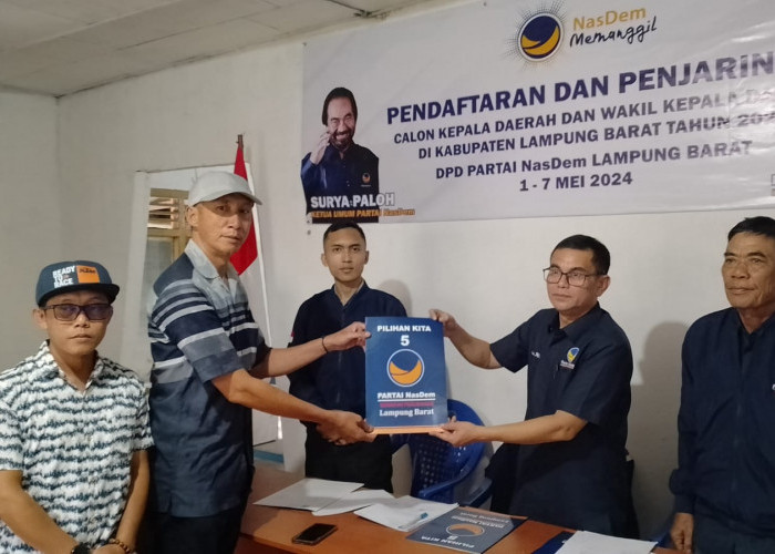 Parosil, Mad Hansurin dan Bambang Kusmanto Daftar di Penjaringan Balon Kada NasDem di Hari yang Sama