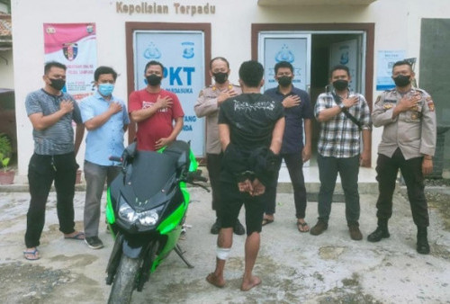 Polisi Ambil Tindakan Tegas, Tersangka Curanmor Ditembak di Kaki Kiri