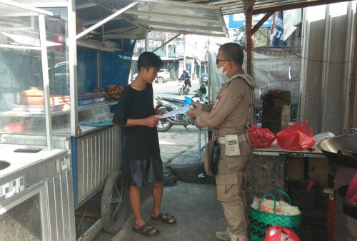Meski Tidak Marak, Jelang Nataru Satpol PP Bandar Lampung Tetap Awasi PMKS