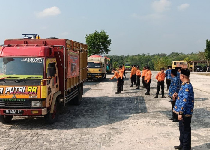 Dampak Kemarau, Puluhan Armada Air Bersih Terus Didistribusikan oleh Pemkab Mesuji