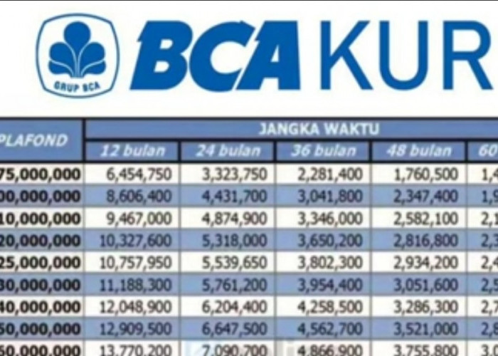 5 Tips Agar Pengajuan KUR BCA Disetujui, Daftar Online Dapat Rp 75 Juta Dengan Angsuran Rp 1,7 Jutaan