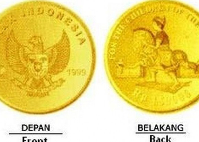 Barang Sultan, Ini Uang Koin Indonesia yang Memiliki Kandungan Emas