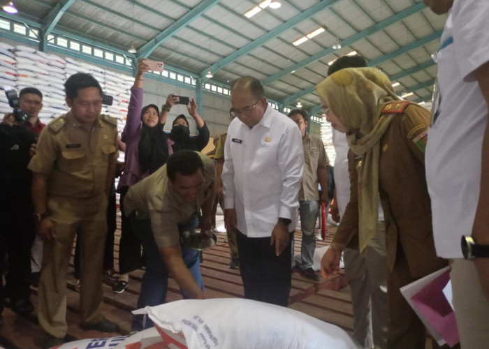 Pj. Gubernur Klaim Persediaan Pangan Lampung Aman, Begini Kondisi Stok di Bulog