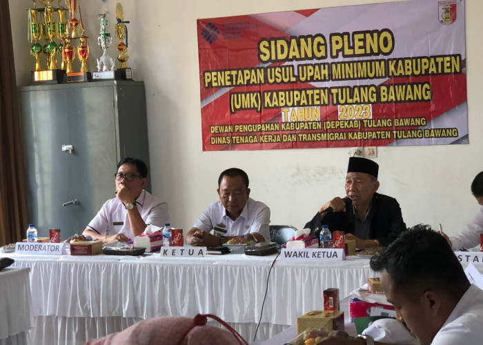 Tok! UMK Tulang Bawang 2023 Diusulkan Naik, Segini Besarannya