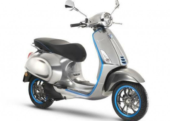 Cukup Sekali Cas Tembus 100 Km, Intip Spek Unggulan Vespa Elettrica Lengkap Dengan Harganya 
