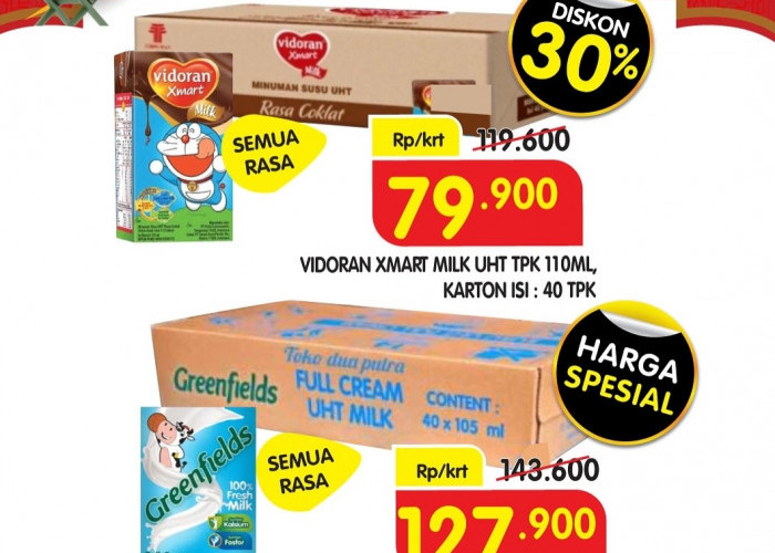Gebrakan Diskon Kartonan Superindo, Produk Andalan Jadi Lebih Hemat 