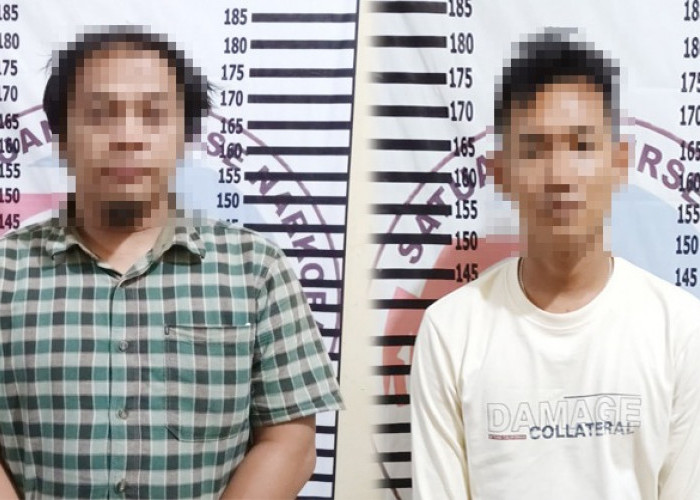 Kena Gerebek, 2 Warga Tulang Bawang Diciduk Saat Transaksi Narkoba