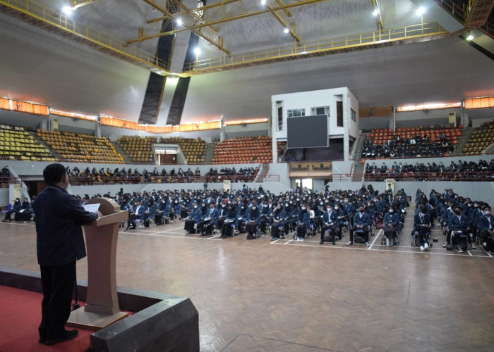 Ratusan Mahasiswa KIP Kuliah Unila Ikuti Pembinaan