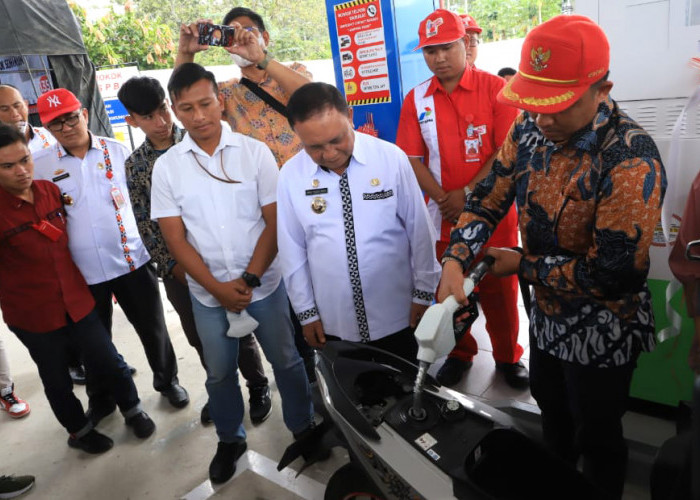 SPBU Satu Harga di Lumbok Seminung Diresmikan
